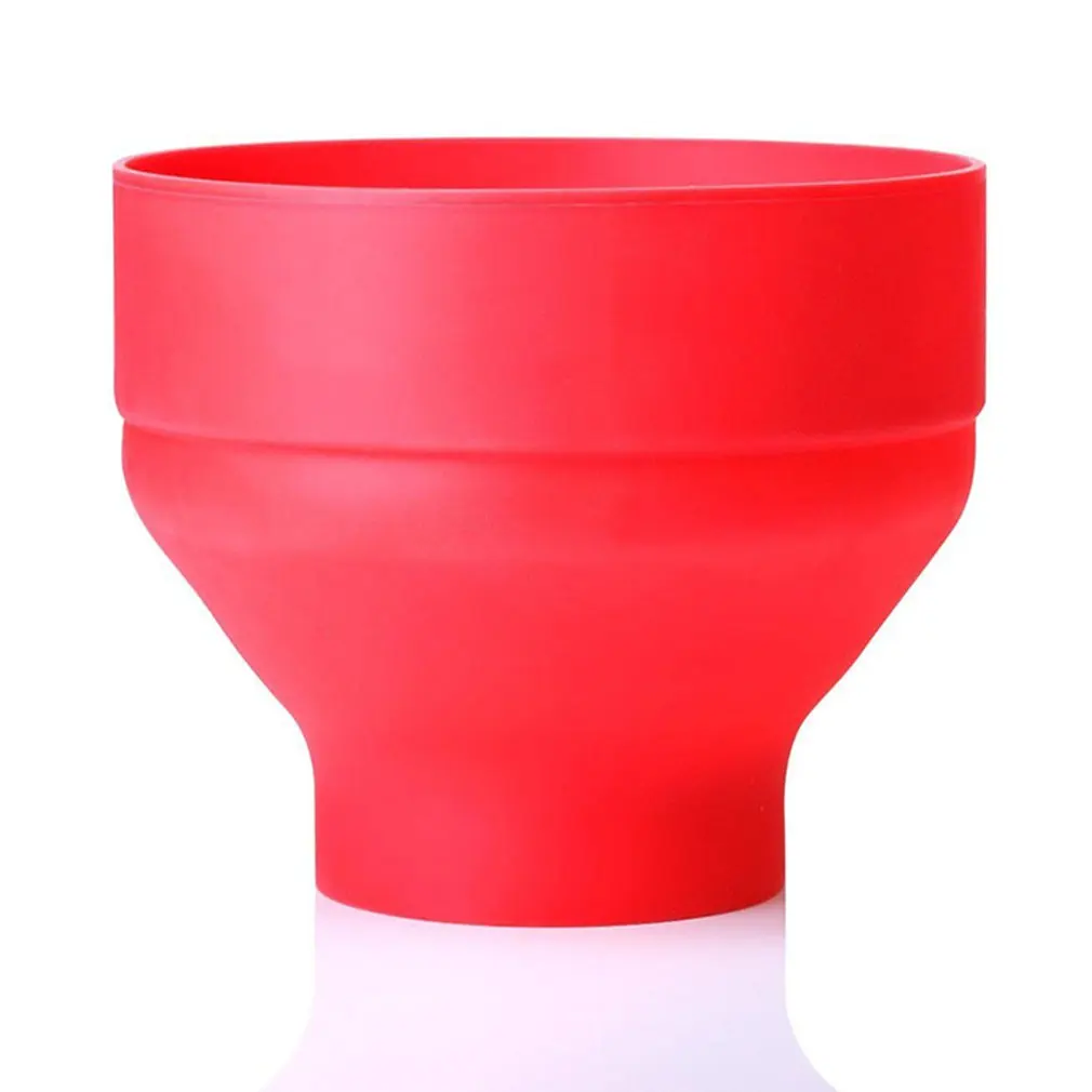 Silicone popcorn bowl Microwave oven folded popcorn bucket Creative high temperature resistant large covered silicone bucket
Silicone popcorn bowl Microwave oven folded popcorn bucket Creative high temperature resistant large covered silicone bucket