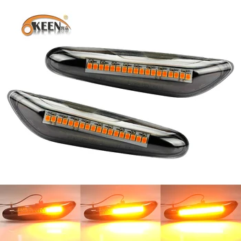 2pcs Smoke LED Side Marker Light Flowing Water Indicator Turn Signal Lights For BMW E90 E91 E92 E93 E60 E87 E82 E61 Error Free
2pcs Smoke LED Side Marker Light Flowing Water Indicator Turn Signal Lights For BMW E90 E91 E92 E93 E60 E87 E82 E61 Error Free