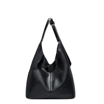 Women 100% Genuine Leather Women Shoulder Bag Famous Brand Ladies Handbag Female Casual Large Tote Hobos Messenger Bag Feminina
Women 100% Genuine Leather Women Shoulder Bag Famous Brand Ladies Handbag Female Casual Large Tote Hobos Messenger Bag Feminina