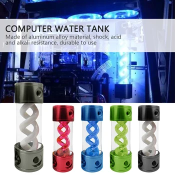260mm Computer Water Tank Universal Reservoir Leakproof Desktop Heat Resistant Accessory Cylinder Liquid Cooling System Helical
260mm Computer Water Tank Universal Reservoir Leakproof Desktop Heat Resistant Accessory Cylinder Liquid Cooling System Helical