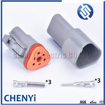 1 set Deutsch DT 3pin connector DT06-3S/DT04-3P Male Female Auto Waterproof Connector Automotive Sealed Plug
1 set Deutsch DT 3pin connector DT06-3S/DT04-3P Male Female Auto Waterproof Connector Automotive Sealed Plug