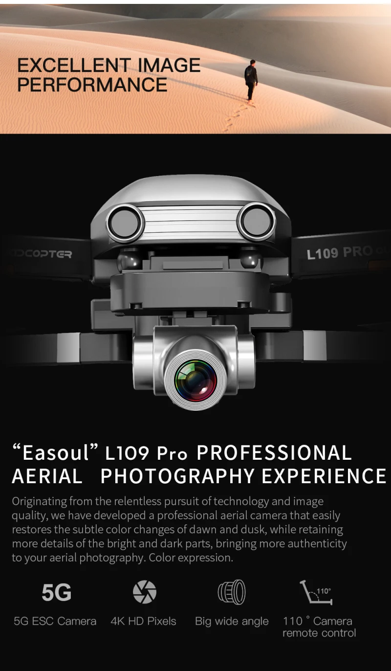 L109 Pro Drone, LIO9 Pro PROFESSIONAL AERIAL PHOTOGRAPHY EX