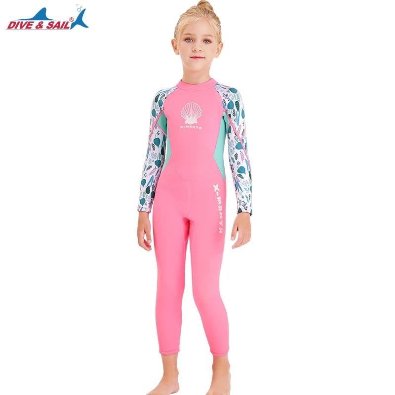 2020 New Jellyfish Neoprene Children Diving Suit Swimwear Girls Long Sleeve Surfing Swimsuit for Girl Bathing Suit Wetsuit
2020 New Jellyfish Neoprene Children Diving Suit Swimwear Girls Long Sleeve Surfing Swimsuit for Girl Bathing Suit Wetsuit