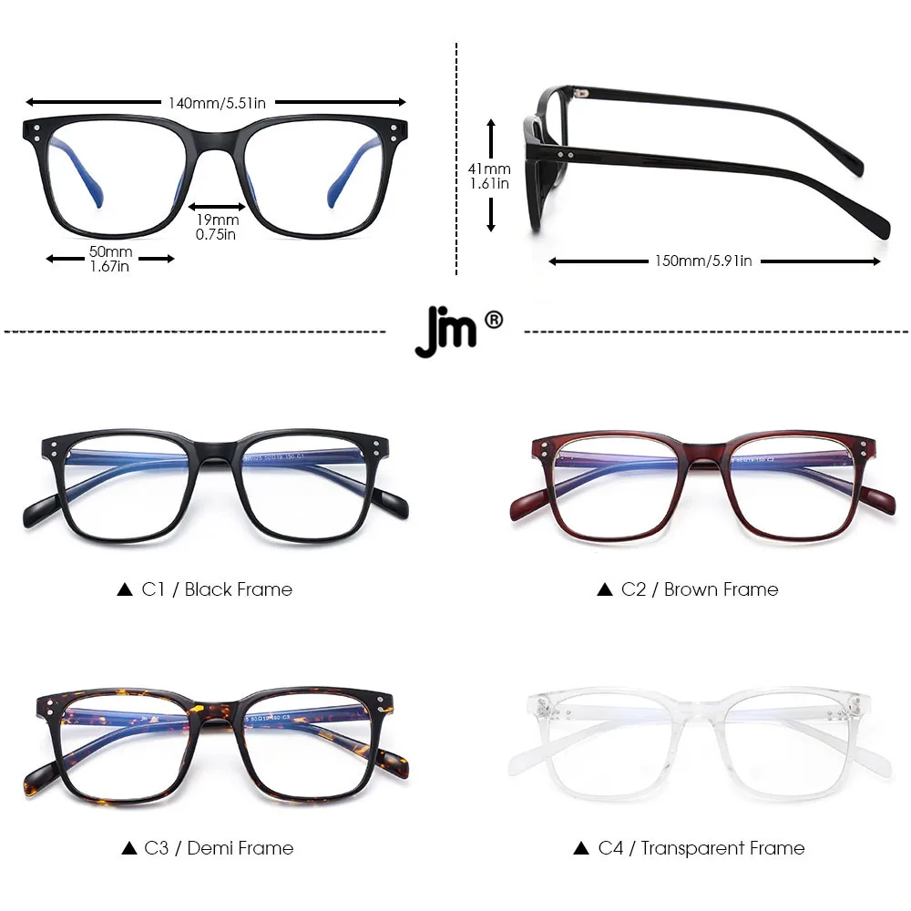 Очки JM в ретро стиле с защитой от сисветильник для мужчин и женщин винтажные