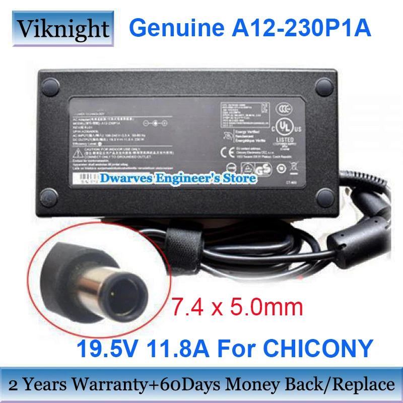 Оригинальное быстрое зарядное устройство CHICONY 19 5 в А для ноутбука MSI GT72SG752VY GE63VR 7RF