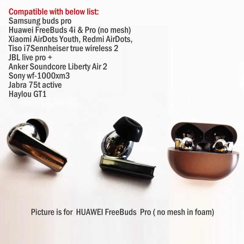 6pcs/3pairs Earbuds Memory Foam Ear Tips Eartips for Earphone 6pcs/3pairs Earbuds Memory Foam Ear Tips Eartips for Earphone