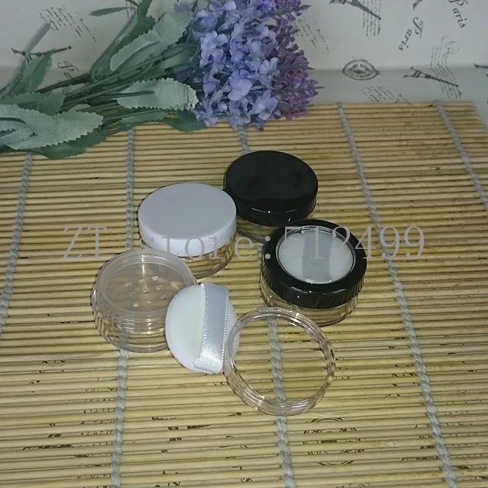 Фото 10/20/30pcs 2g 2ml Mini Loose Powder Case Refillable Sample Jar Empty Cosmetic Container DIY Plastic Portable Box | Красота и