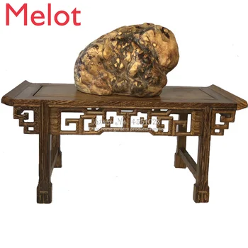 Nature Wood Pedestal Chinese Traditional Asian Design Rock Vase Teapot Rectangle Stand Redwood Decoration Crafts Mini Table
Nature Wood Pedestal Chinese Traditional Asian Design Rock Vase Teapot Rectangle Stand Redwood Decoration Crafts Mini Table