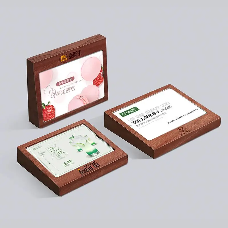 90*55mm Wooden Tent Table Menu Card Holder Photo Picture Poster Display Frame Price Paper Tags Sign Holder Stand
90*55mm Wooden Tent Table Menu Card Holder Photo Picture Poster Display Frame Price Paper Tags Sign Holder Stand