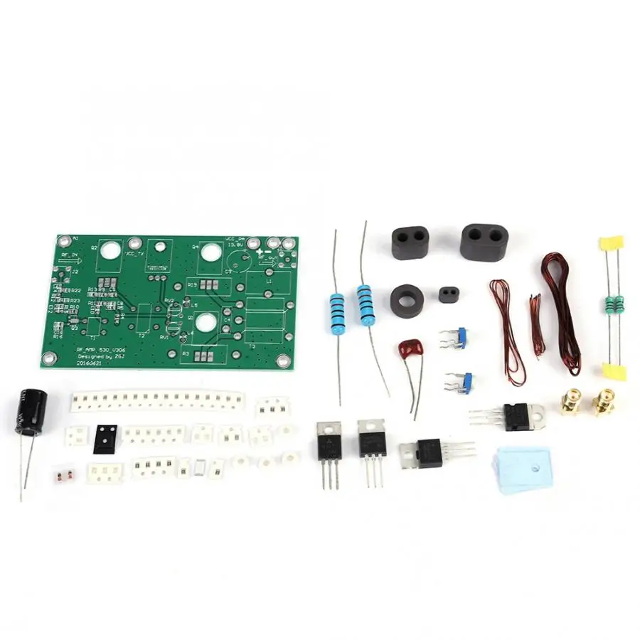 SSB AM linear Power Amplifier DIY Kit HF / FM / CW / HAM Power Amplifier Low noise 40db Gain Professonal Audio AMP Module kit
SSB AM linear Power Amplifier DIY Kit HF / FM / CW / HAM Power Amplifier Low noise 40db Gain Professonal Audio AMP Module kit