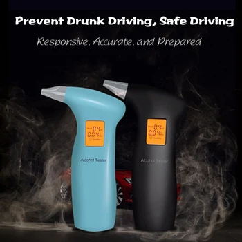 LCD Display Digital Alcohol Tester with15pcs Mouthpieces , Police Alert Breath Alcohol Tester Device Breathalyz AnalyzerDetector
LCD Display Digital Alcohol Tester with15pcs Mouthpieces , Police Alert Breath Alcohol Tester Device Breathalyz AnalyzerDetector