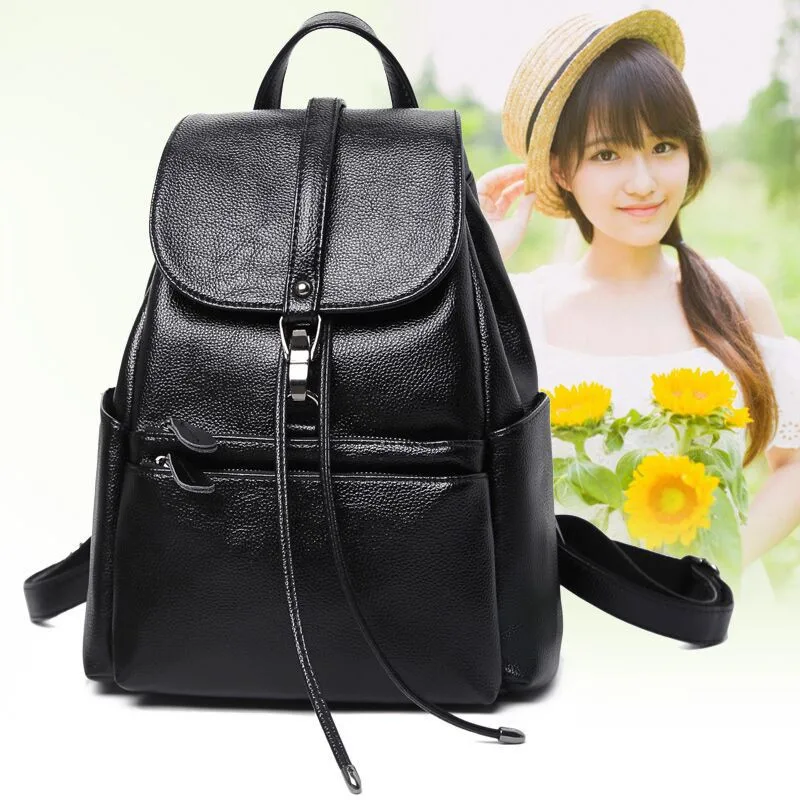 2019 Genuine Leather Both Shoulders Package Woman Tide Concise Leisure Time Travelling Bag Cowhide Backpack Soft Leather
2019 Genuine Leather Both Shoulders Package Woman Tide Concise Leisure Time Travelling Bag Cowhide Backpack Soft Leather