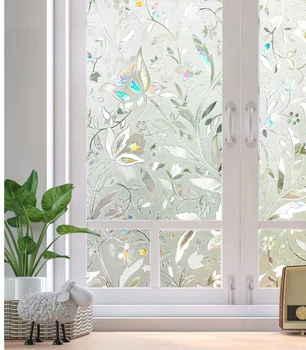 LUCKYYJ 3D Privacy Window Film Self-adhesive Decorative Static Film Frosted Vinyl Film Heat Control Anti UV Glass Window Sticker
LUCKYYJ 3D Privacy Window Film Self-adhesive Decorative Static Film Frosted Vinyl Film Heat Control Anti UV Glass Window Sticker