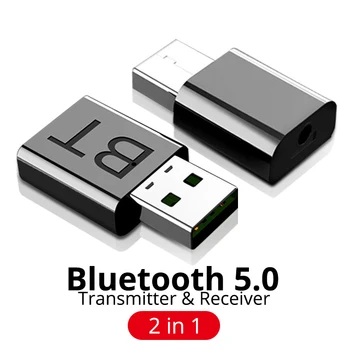 Bluetooth 5.0 Audio Receiver Transmitter 2 in 1 Mini 3.5mm Jack AUX USB Stereo Music Wireless Adapter for TV Car PC Headphones
Bluetooth 5.0 Audio Receiver Transmitter 2 in 1 Mini 3.5mm Jack AUX USB Stereo Music Wireless Adapter for TV Car PC Headphones
