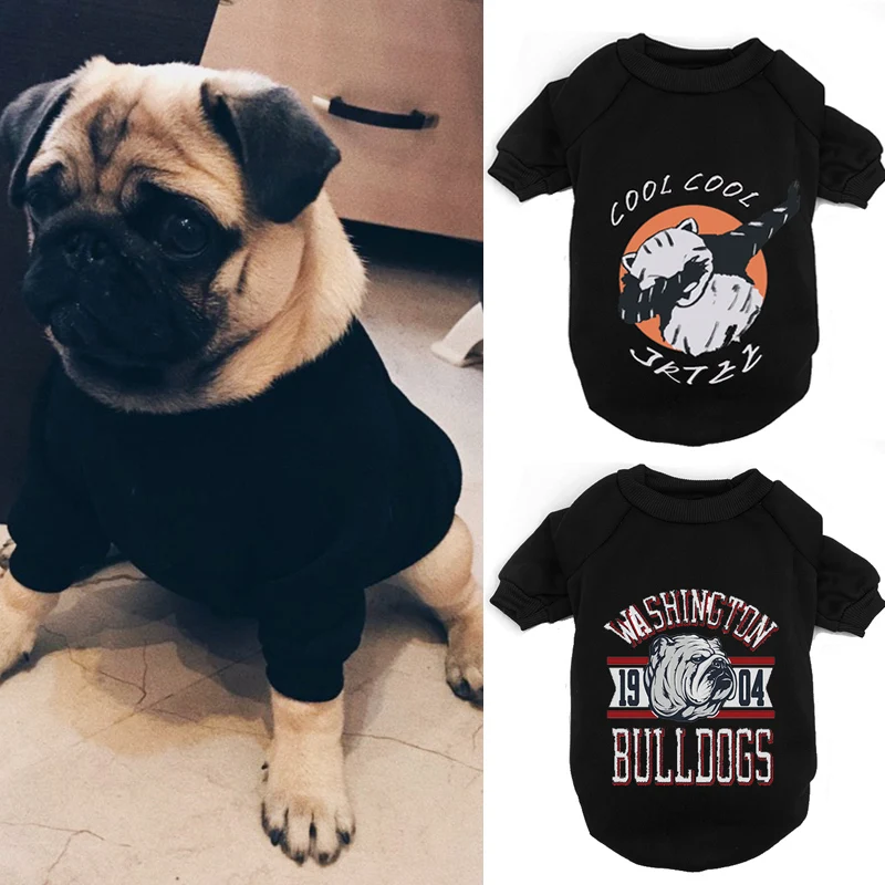 Black Cartoon Pet Dog Clothes Coat Anime Print Winter Warm Small Medium Dog Clothes Puppy Outfit For Chihuahua French Bulldog
Black Cartoon Pet Dog Clothes Coat Anime Print Winter Warm Small Medium Dog Clothes Puppy Outfit For Chihuahua French Bulldog
