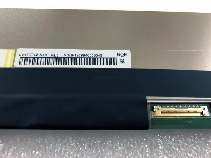 17.3" FHD LCD LED display SCREEN NV173FHM-N49 EDP 30Pin 60HZ IPS 1920x1080 NV173FHM N49
17.3" FHD LCD LED display SCREEN NV173FHM-N49 EDP 30Pin 60HZ IPS 1920x1080 NV173FHM N49