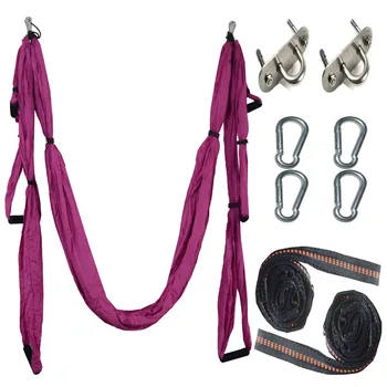 Full Set 6 Handles Anti-gravity Aerial Yoga Hammock Flying Swing Trapeze Yoga Inversion Exercises Device Home GYM Hanging Belt
Full Set 6 Handles Anti-gravity Aerial Yoga Hammock Flying Swing Trapeze Yoga Inversion Exercises Device Home GYM Hanging Belt