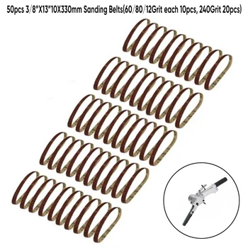 50x 10 X 330mm Sanding Belts 60-240 Grit Sander Abrasive Cutter Accessories Tool
50x 10 X 330mm Sanding Belts 60-240 Grit Sander Abrasive Cutter Accessories Tool