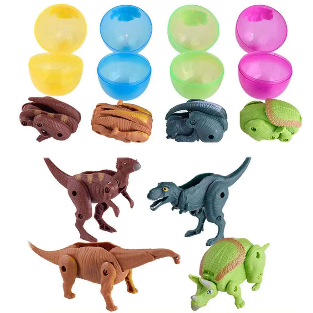 Anti Stress Plastic Transformation Dinosaur Egg Toy Simulation Model Kids Fun Mini size lightweight with fine workmanship gifts
Anti Stress Plastic Transformation Dinosaur Egg Toy Simulation Model Kids Fun Mini size lightweight with fine workmanship gifts