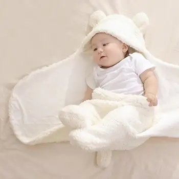 Newborn Baby Infant Boy Girl Swaddle Cute Hooded Sleeping Wrap Blanket Swaddling 
Newborn Baby Infant Boy Girl Swaddle Cute Hooded Sleeping Wrap Blanket Swaddling