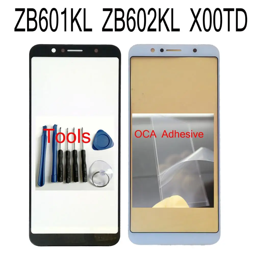 

Shyueda + OCA For ASUS ZenFone Max Pro (M1) ZB601KL ZB602KL X00TD 6" OEM Outer Front Screen Glass Replacement