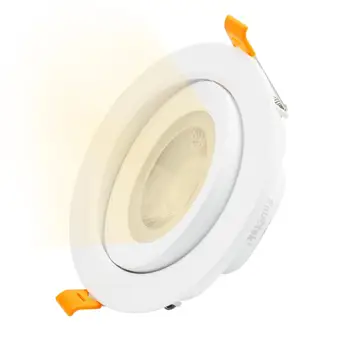 4 Inch 12W LED Downlights Retrofit Halogen Recessed Ceiling Spotlight Angled LED Down Light Warm White 3000K Beam Angel 40°
4 Inch 12W LED Downlights Retrofit Halogen Recessed Ceiling Spotlight Angled LED Down Light Warm White 3000K Beam Angel 40°