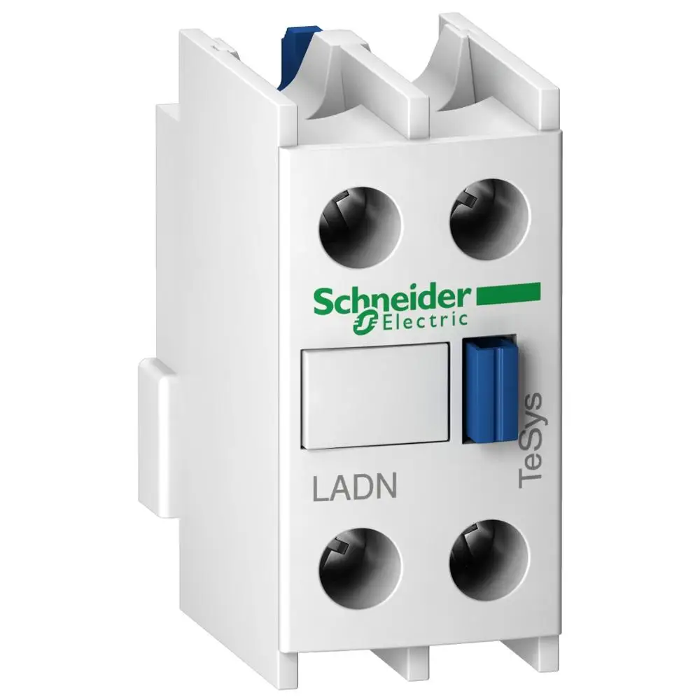 Original export standard TeSys D instantaneous auxiliary contact module one normally open one normally closed LADN11CS004
Original export standard TeSys D instantaneous auxiliary contact module one normally open one normally closed LADN11CS004