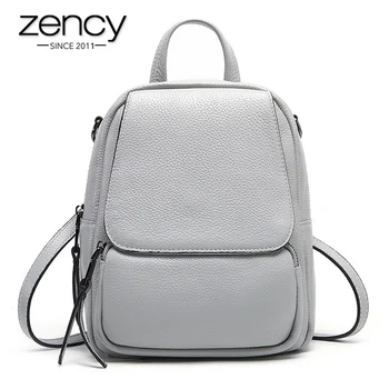 Zency 100% Genuine Leather Fashion Women Backpack Preppy Style Schoolbag For Teenager Girl Daily Casual Mother Knapsack Grey Bag
Zency 100% Genuine Leather Fashion Women Backpack Preppy Style Schoolbag For Teenager Girl Daily Casual Mother Knapsack Grey Bag