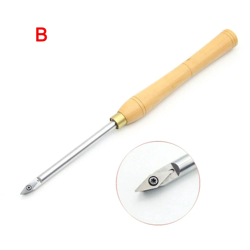 Wood Turning Tool Carbide Insert Cutter Lathe Round Shank for DIY Woodworking QP2
Wood Turning Tool Carbide Insert Cutter Lathe Round Shank for DIY Woodworking QP2