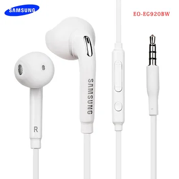 Samsung Earphone 3.5MM Stereo S6 EG920 IN-EAR Earbuds With Mic/Remote Control For Galaxy S6 S7 S8 S9 S10 A30 A50 A70
Samsung Earphone 3.5MM Stereo S6 EG920 IN-EAR Earbuds With Mic/Remote Control For Galaxy S6 S7 S8 S9 S10 A30 A50 A70