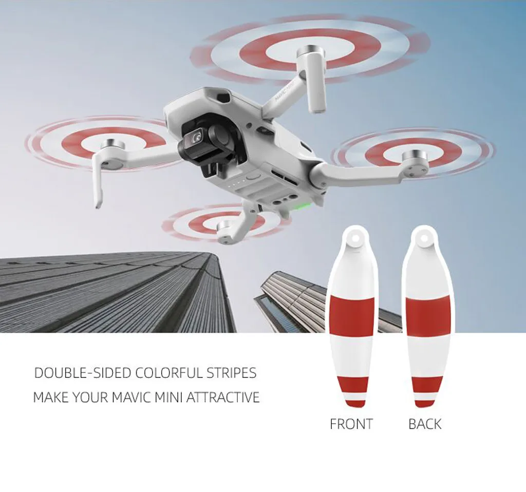 16 шт. быстросъемные пропеллеры CW CCW 4726F 3C складные реквизиты для DJI Mavic Mini Drone