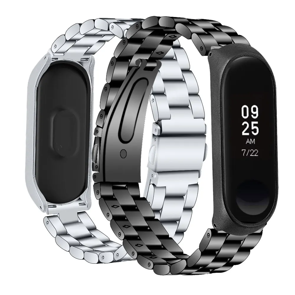 Luxury Mi Band 3 Strap Metal Stainless Wrist Steel For Xiaomi Mi Band 3 Strap Bracelet Miband 3 Wristband Pulseira Miband3 Strap 
Luxury Mi Band 3 Strap Metal Stainless Wrist Steel For Xiaomi Mi Band 3 Strap Bracelet Miband 3 Wristband Pulseira Miband3 Strap