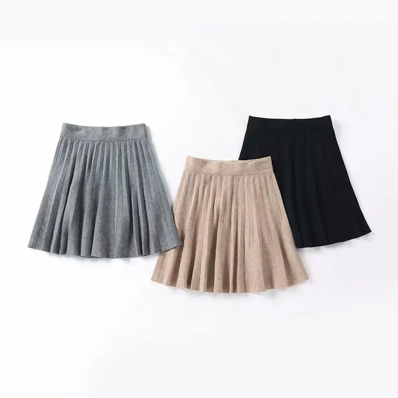 Skirt 2020 Spring And Autumn New Style Korean-style Knitted bao xin sha Elastic Pleated Skirt High-waisted Versatile Slimming Sh
Skirt 2020 Spring And Autumn New Style Korean-style Knitted bao xin sha Elastic Pleated Skirt High-waisted Versatile Slimming Sh