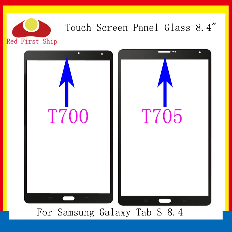 10 шт./партия для Samsung Galaxy Tab S 8 4 T700 T705 T707 Сенсорная панель стеклянная линза SM ЖК