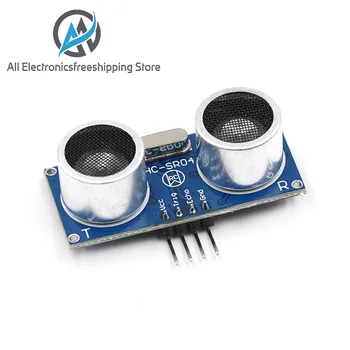 Ultrasonic Module HC-SR04+ Distance Measuring Transducer Sensor HC-SR04 perfect upgrade support 3.3V work
Ultrasonic Module HC-SR04+ Distance Measuring Transducer Sensor HC-SR04 perfect upgrade support 3.3V work