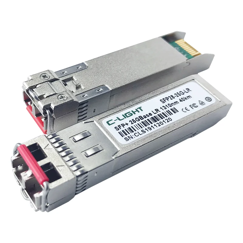 C-LIGHT CLSFP25GLR30, совместимый с JNP-SFP-25G-ER/30 25GBase-ER SFP28 1310nm 30km SMF DOM Модуль приемопередатчика
C-LIGHT CLSFP25GLR30, совместимый с JNP-SFP-25G-ER/30 25GBase-ER SFP28 1310nm 30km SMF DOM Модуль приемопередатчика