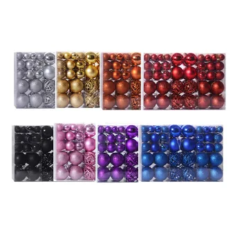 30/60mm Christmas Tree Decor Ball Bauble Xmas Party Hanging Ball Ornament Decorations for Home Christmas decorations Gift10.9
30/60mm Christmas Tree Decor Ball Bauble Xmas Party Hanging Ball Ornament Decorations for Home Christmas decorations Gift10.9