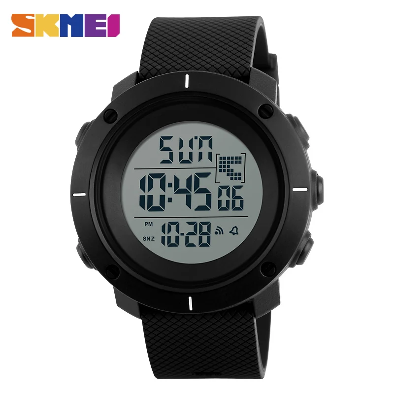 

SKMEI 1213 Fashion Outdoor Sport LED Digital Wristwatches Men Multifunction Chronograph 5Bar Waterproof Alarm Clock reloj hombre