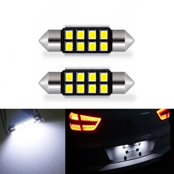 2x Dome Festoon 2835SMD Error free Bright White LED License Number Plate Light For Renault Megane 2
2x Dome Festoon 2835SMD Error free Bright White LED License Number Plate Light For Renault Megane 2