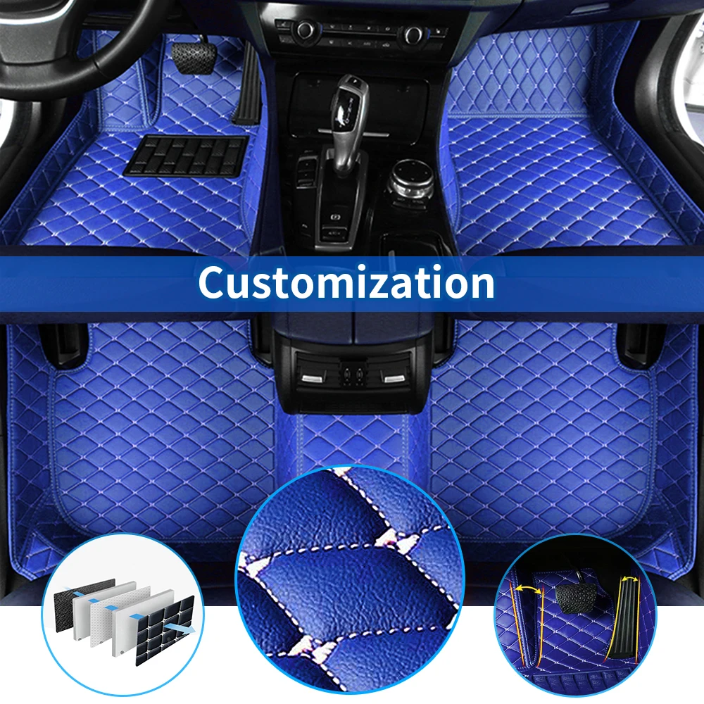 

Universal Car Floor Mats For SUBARU Forester Outback Legacy XV Wrx Impreza BRZ Waterproof Foot Pads Auto Interior Accessories