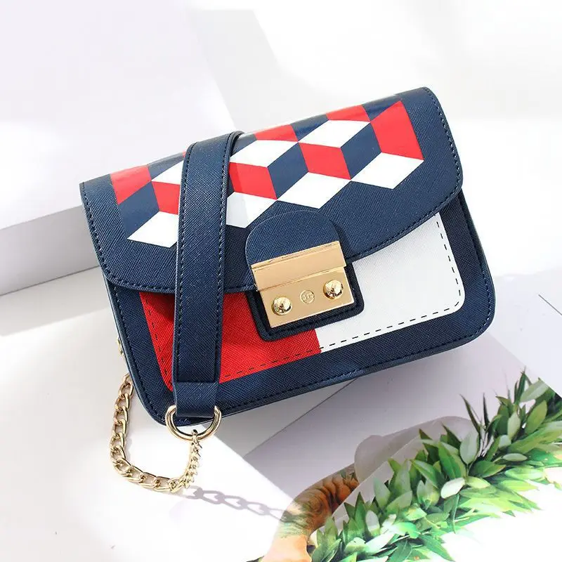 Chain Small Bag 2019 Spring And Summer New Style Korean-style Square Sling Bag Versatile Pattern PU Handbag Crossbody Bag Bags
Chain Small Bag 2019 Spring And Summer New Style Korean-style Square Sling Bag Versatile Pattern PU Handbag Crossbody Bag Bags