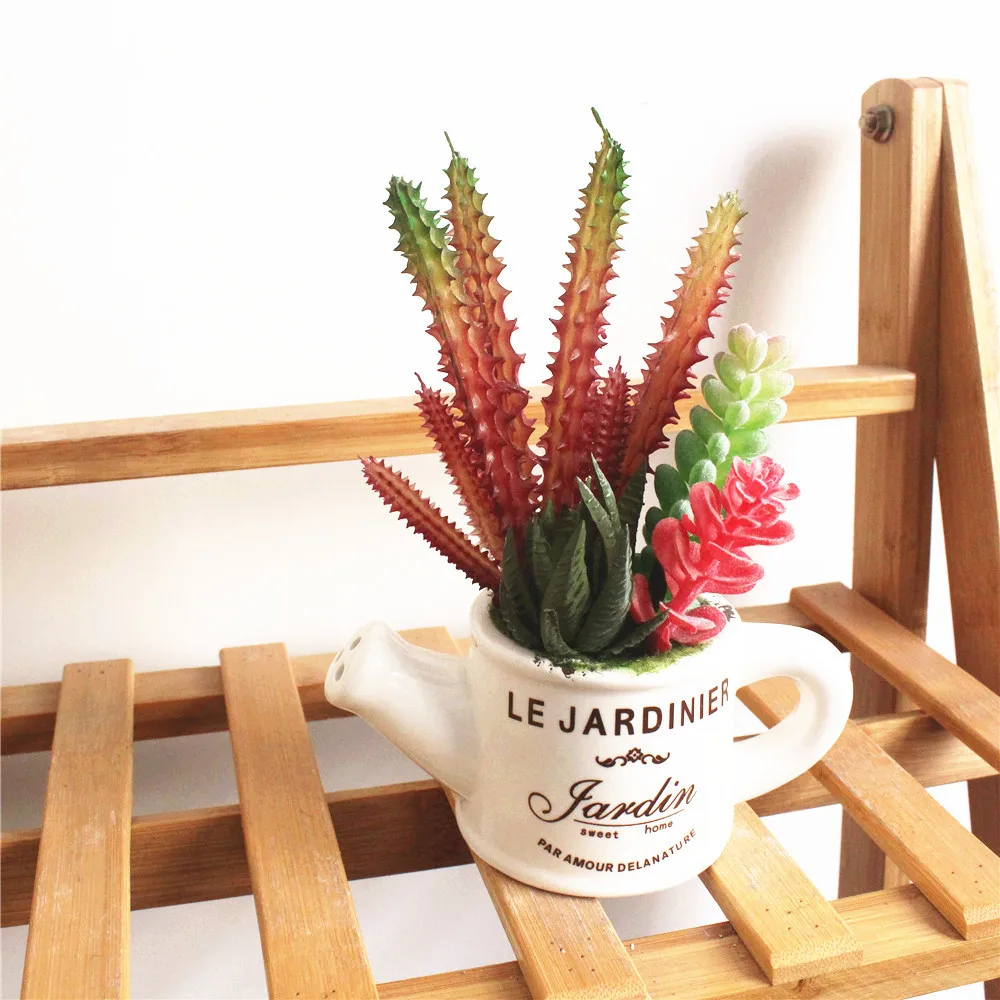 Room Artificial Succulent Pot Tabletop Decor Fake Plant Flower Creative Ornaments Home Office
Room Artificial Succulent Pot Tabletop Decor Fake Plant Flower Creative Ornaments Home Office