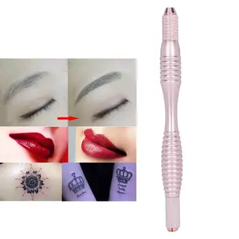 Microblading Eyebrow Shader Lip Tattoo Pen Double-End Manual Tattoo Pen for 108 Needles Semi-permanernt Makeup Tools
Microblading Eyebrow Shader Lip Tattoo Pen Double-End Manual Tattoo Pen for 108 Needles Semi-permanernt Makeup Tools