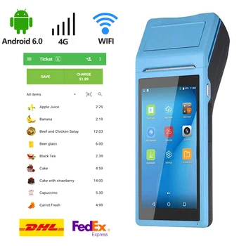 Q1 POS Terminal PDA With Wireless Bluetooth& Wifi Android System with Thermal Printer Built-in and Barcode Scanner Android 6 4G
Q1 POS Terminal PDA With Wireless Bluetooth& Wifi Android System with Thermal Printer Built-in and Barcode Scanner Android 6 4G