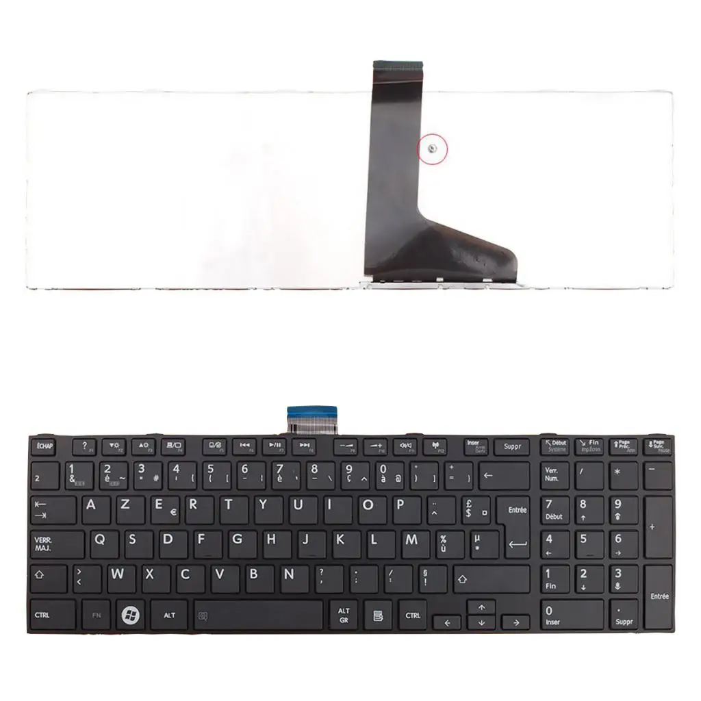 French Layout Replacement Keyboard W/Frame PC Laptop Notebook Keyboard For Toshiba Satellite Pro C850 C855 C850D C870 L850 L855 French Layout Replacement Keyboard W/Frame PC Laptop Notebook Keyboard For Toshiba Satellite Pro C850 C855 C850D C870 L850 L855