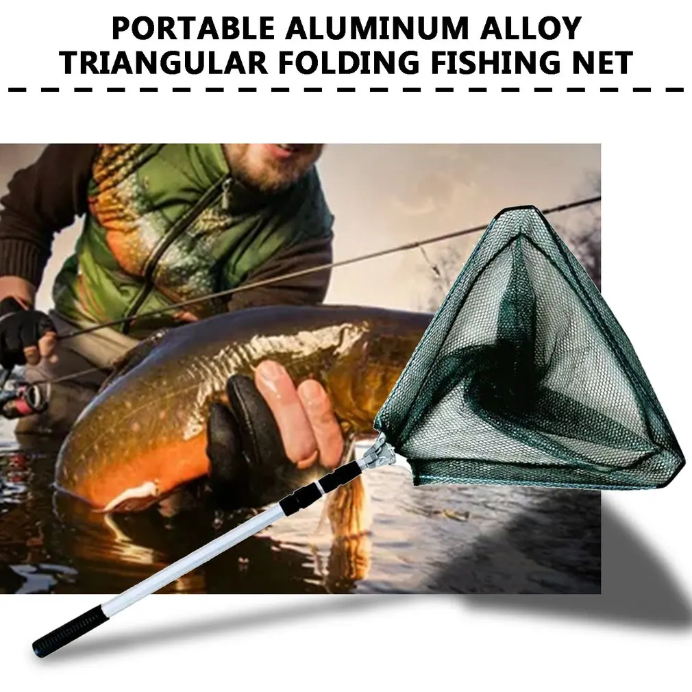 Portable Aluminum Alloy Triangle Folding Fishing Nets Fly Fishing Hand Dip Net Fishing Tackle Fishing Tool
Portable Aluminum Alloy Triangle Folding Fishing Nets Fly Fishing Hand Dip Net Fishing Tackle Fishing Tool