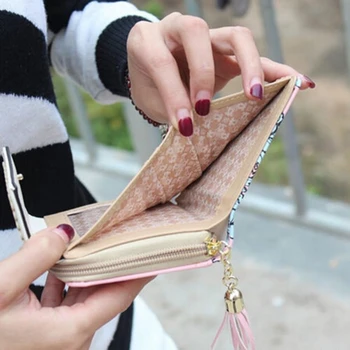 Women Lady Short Money Purse Wallet Ladies Leather Folding Coin Card Holder Wallet Zipper Clutch Card Holder Purse
Women Lady Short Money Purse Wallet Ladies Leather Folding Coin Card Holder Wallet Zipper Clutch Card Holder Purse