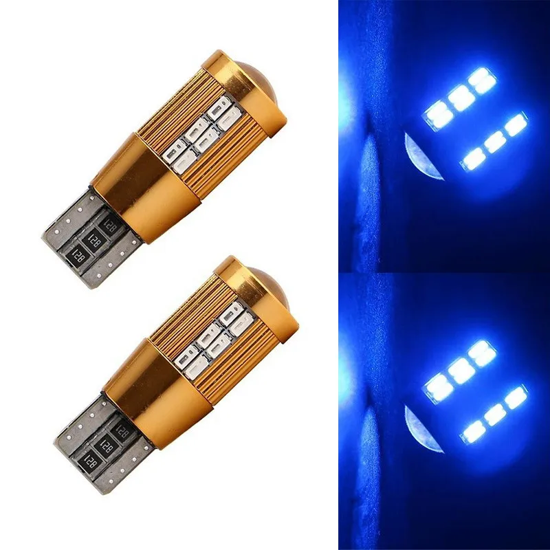 Светодиодсветодиодный лампа T10 3014 W5W 30SMD CANBUS для чтения двери Задний сигнал