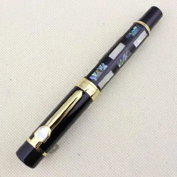 With Real Sea Shell Luxury Fountain Pen Jinhao 650 Black 18kgp Medium Nib Great Wall
With Real Sea Shell Luxury Fountain Pen Jinhao 650 Black 18kgp Medium Nib Great Wall