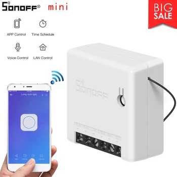 Sonoff MINI Smart Panel DIY Smart Home Switch Alexa Compatible Google Home Home Automation Wifi Switch Sonoff DIY Smart Switch
Sonoff MINI Smart Panel DIY Smart Home Switch Alexa Compatible Google Home Home Automation Wifi Switch Sonoff DIY Smart Switch
